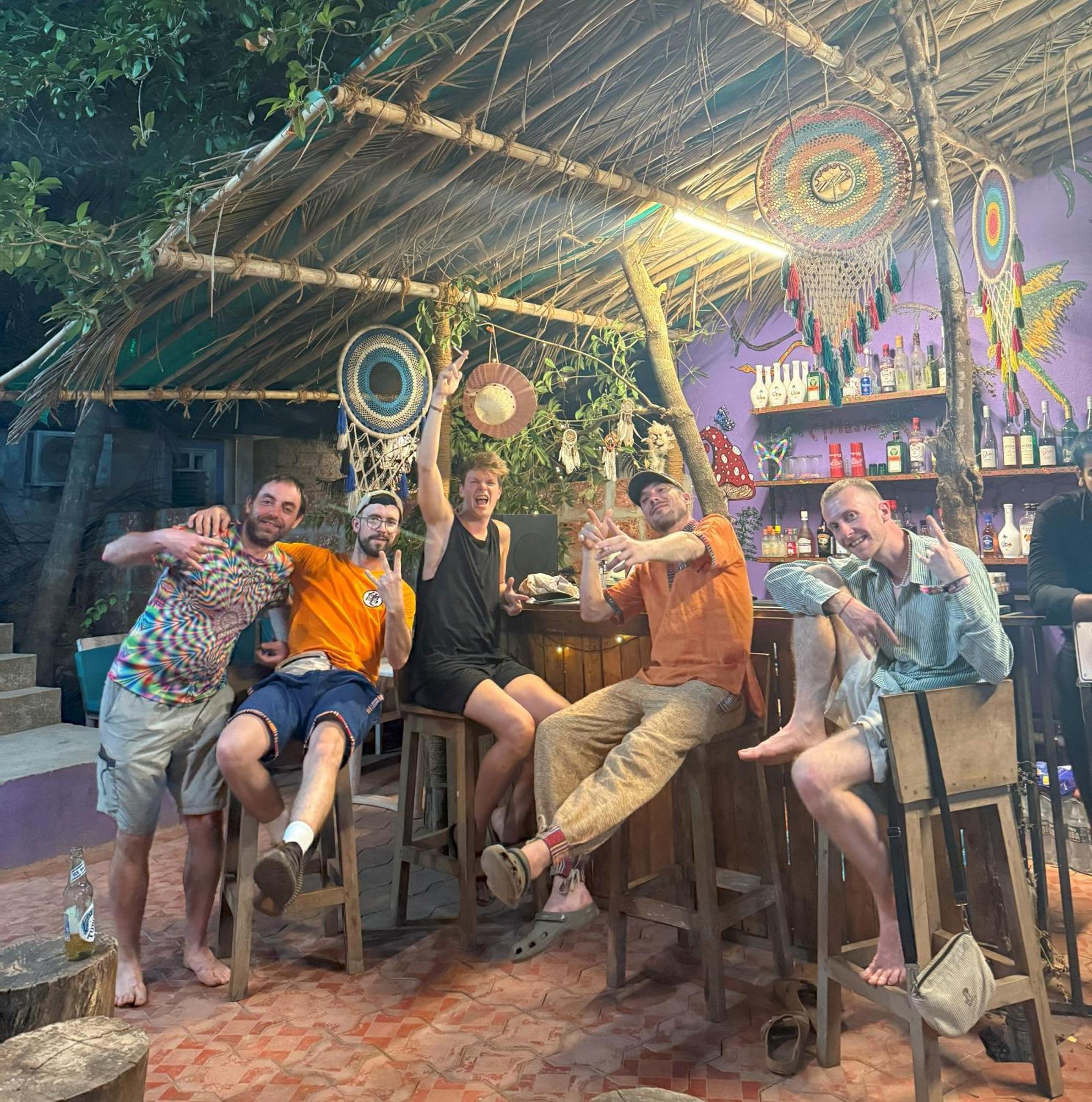 Hostel Tamasha Goa Vagator Exterior foto